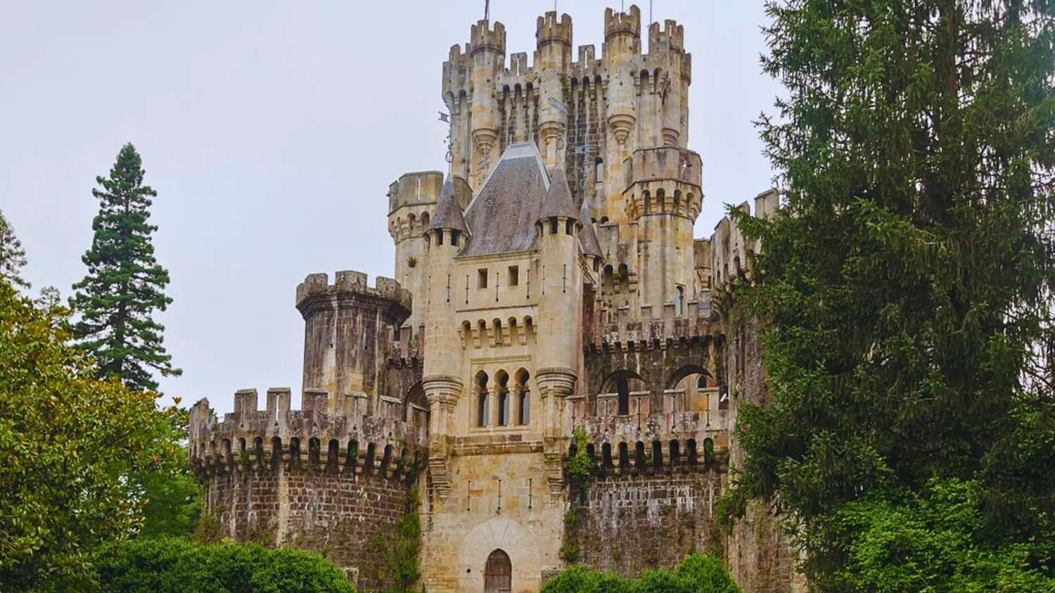 Foto del castillo de Butrón